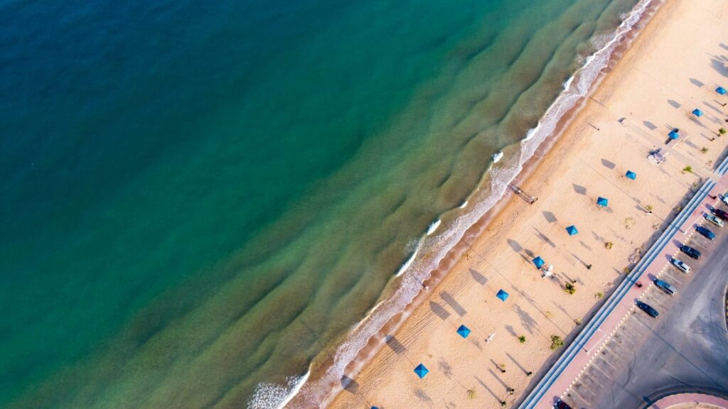 beaches in rak